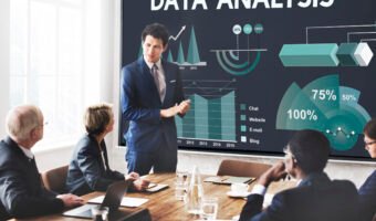 Data Analysis Marketing Business Report Concept